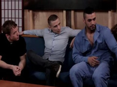 Две парочки геев обменялись партнерами и занялись сексом